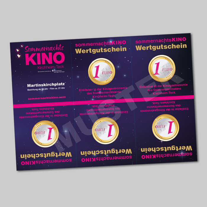 Verzehrgutschein Openairkino