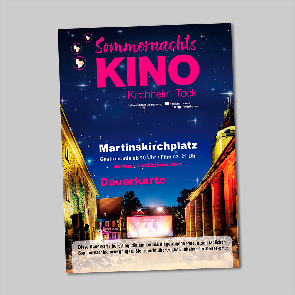 Dauerkarte Sommernachtskino Kirchheim